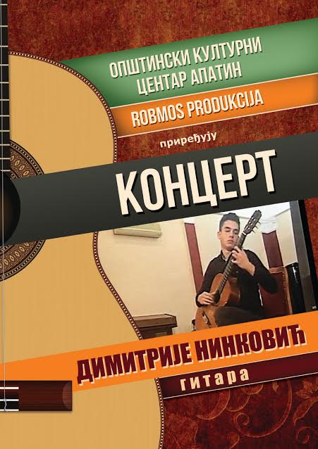 Димитрије Нинковић (гитара)- Матурантски концерт у Апатину